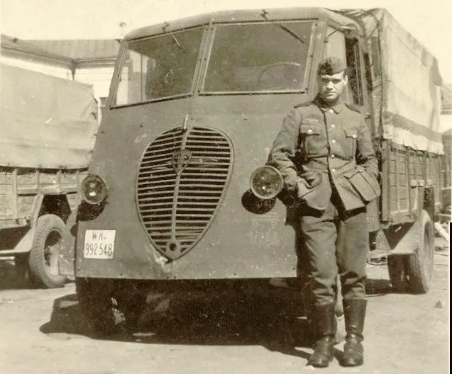 Грузовик Peugeot DMA 1941 г.