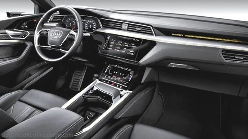 Интерьер Audi e-tron